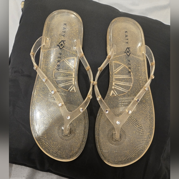 Katy Perry Collections Shoes - Katy Perry Collections Sparkling‎ Gold Sandals